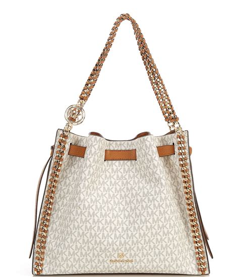 michael kors mina large signature